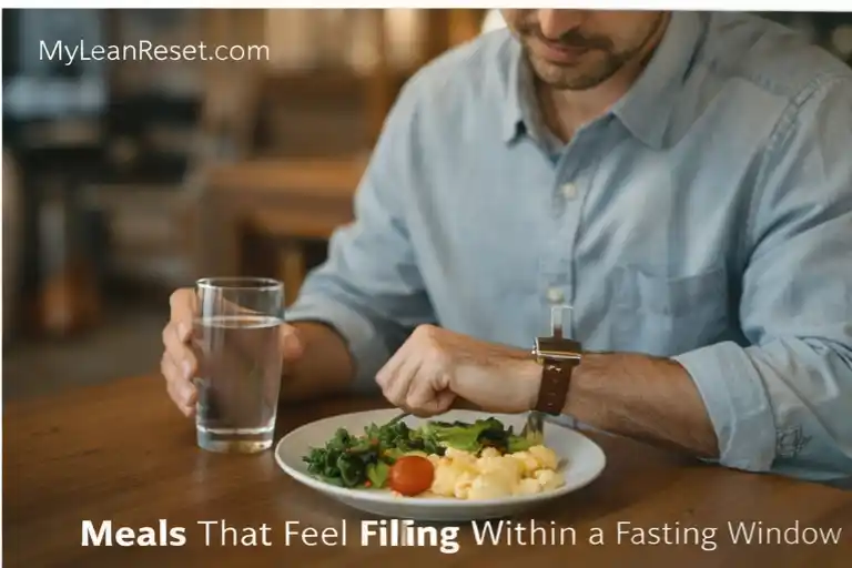 filling meals for intermittent fasting